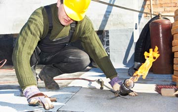 Dalgety Bay flat roof construction